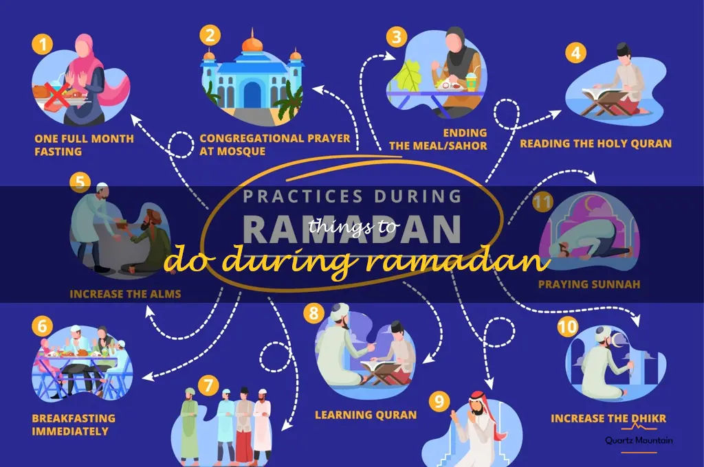 things to do during ramadan