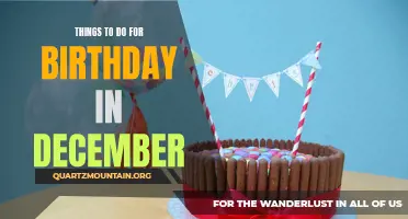 12 Ways to Celebrate Your Birthday in December