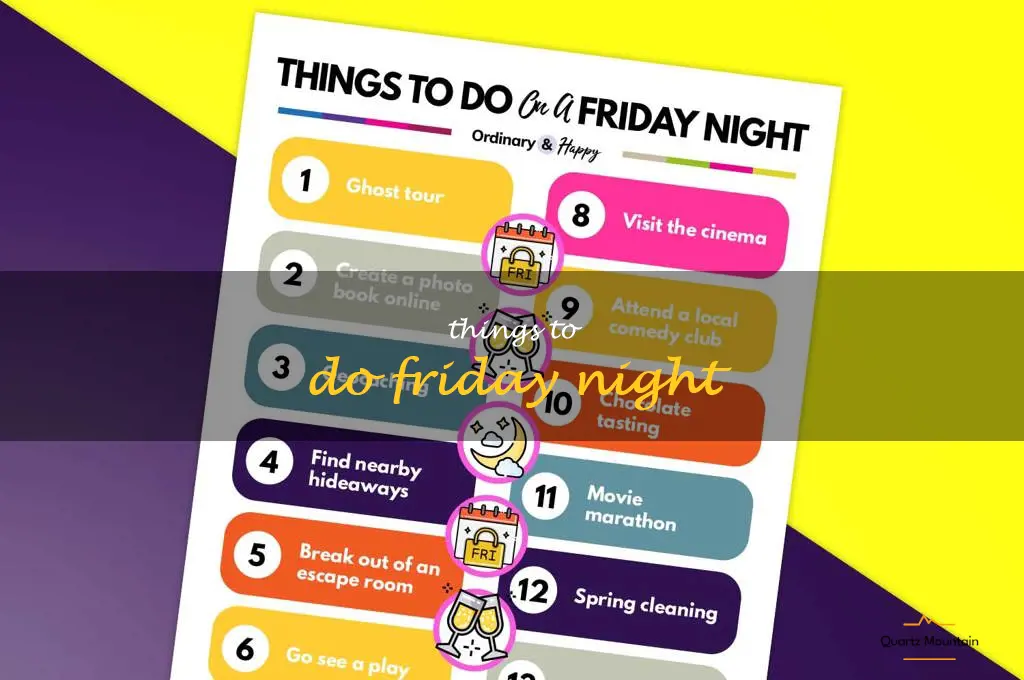 things to do friday night