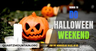 15 Must-Do Activities for a Spooktacular Halloween Weekend