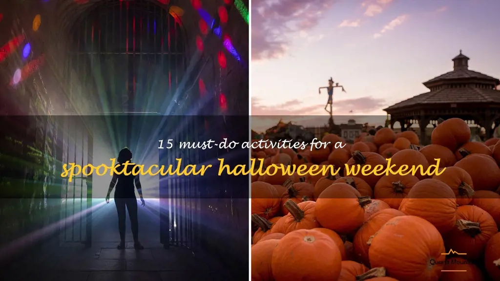things to do halloween weekend