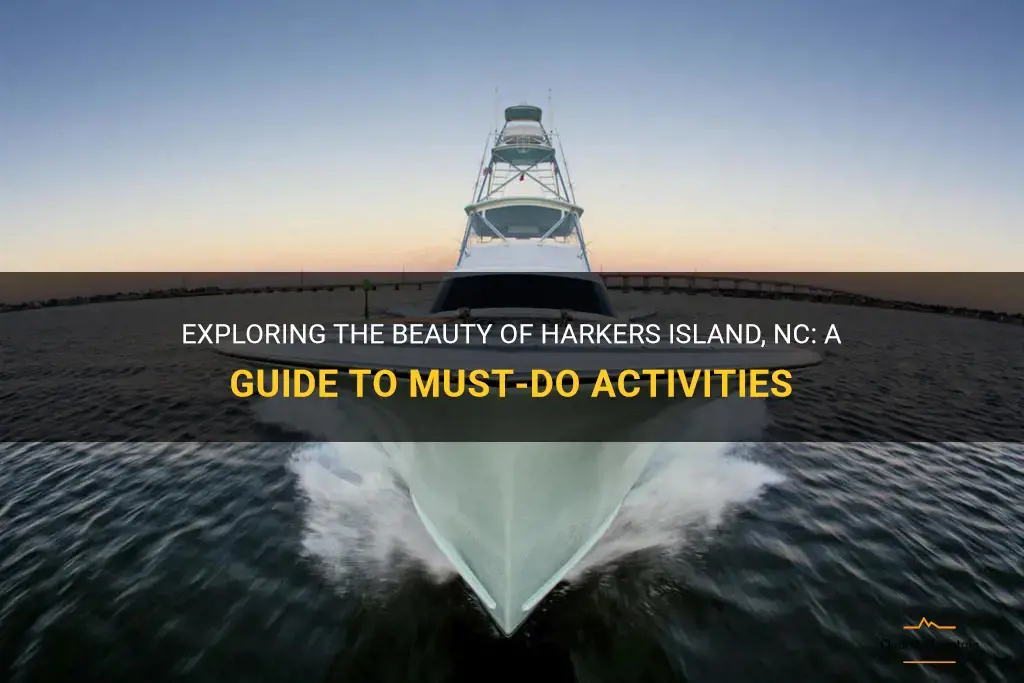 things to do harkers island nc