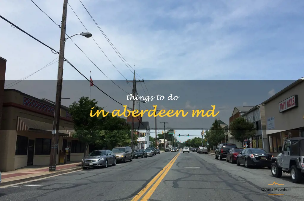 things to do in aberdeen md