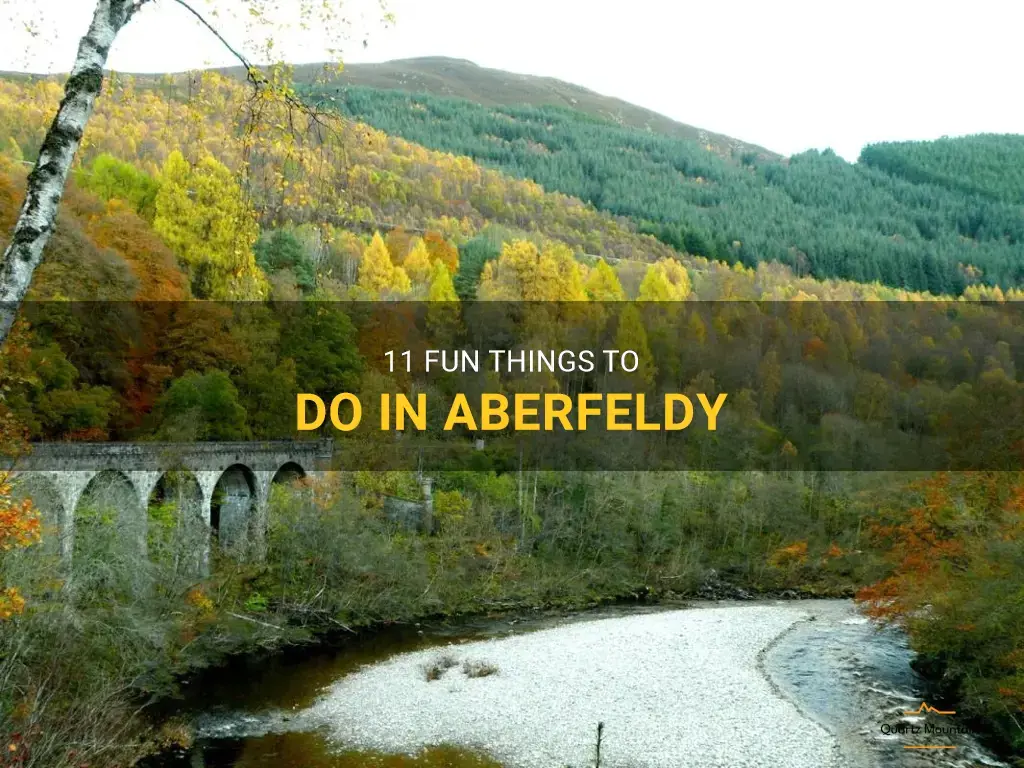 things to do in aberfeldy