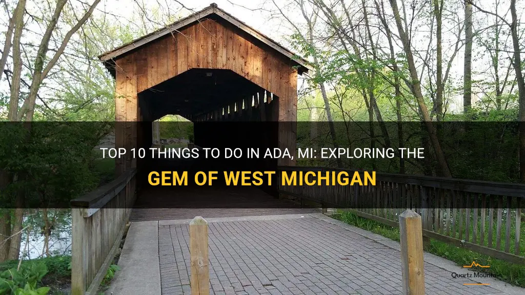 things to do in ada mi