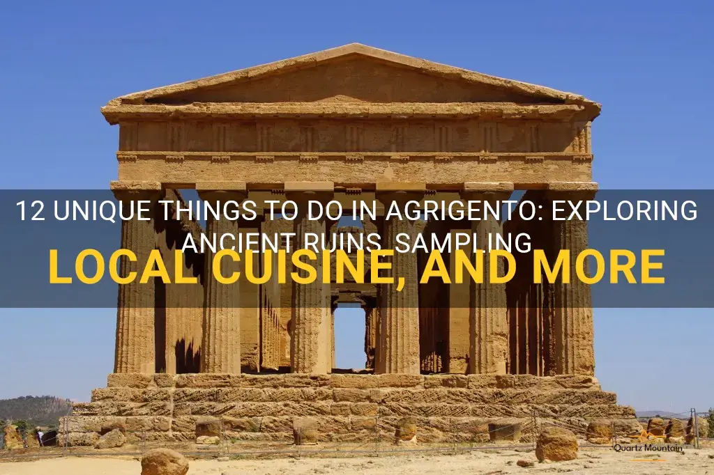 things to do in agrigento