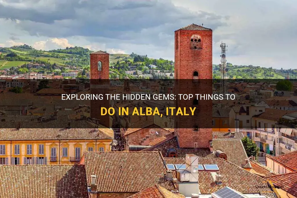 things to do in alba italy