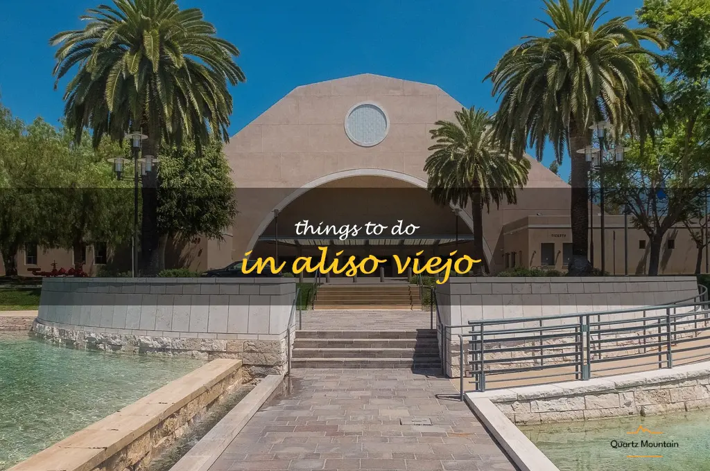 things to do in aliso viejo