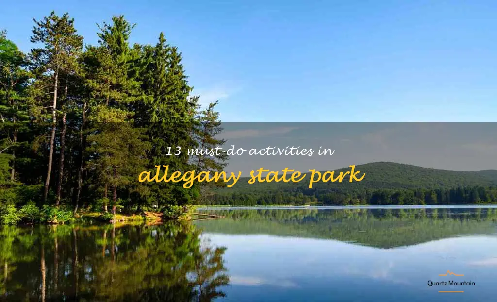 things to do in allegany state park