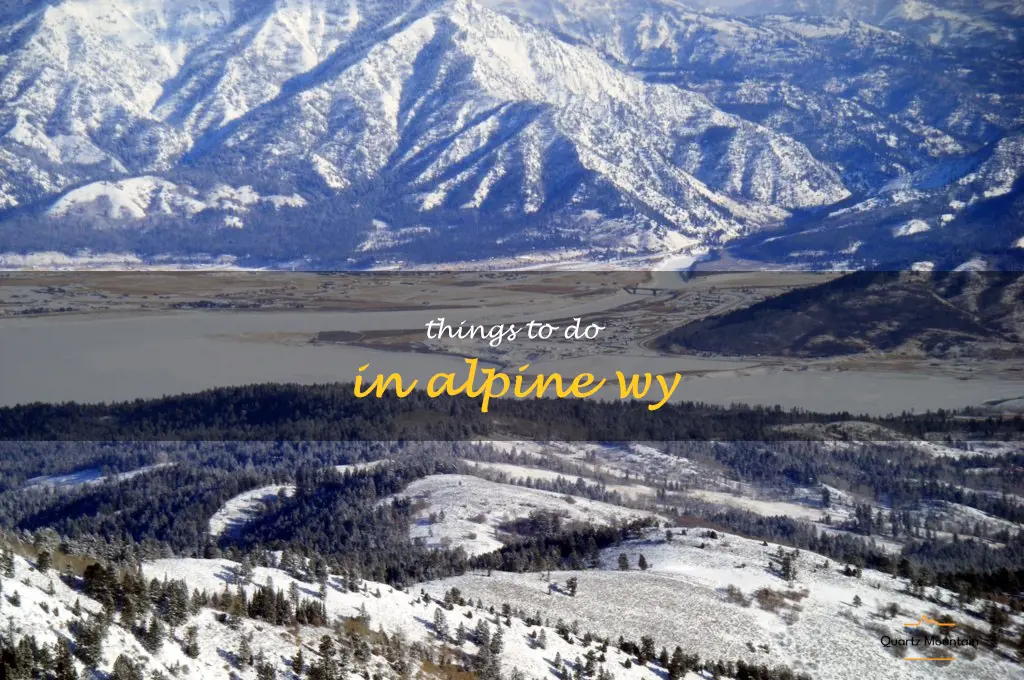things to do in alpine wy