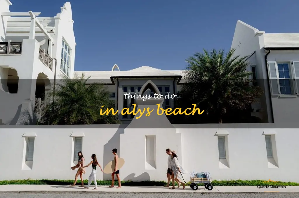 things to do in alys beach