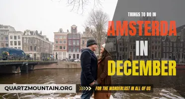 Top Activities to Enjoy in Amsterdam in December