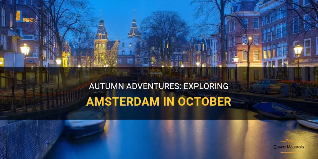 things to do in amsterdam in october