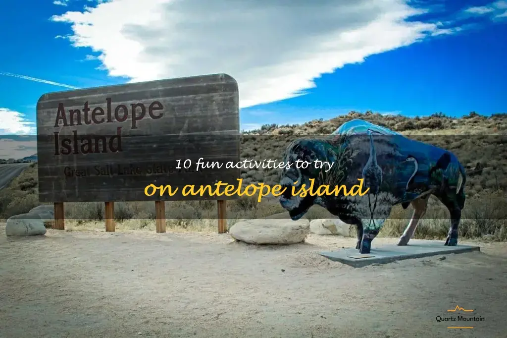 things to do in antelope island