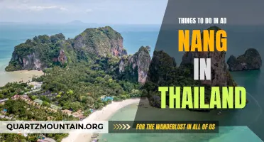 10 Must-Visit Attractions in Ao Nang, Thailand