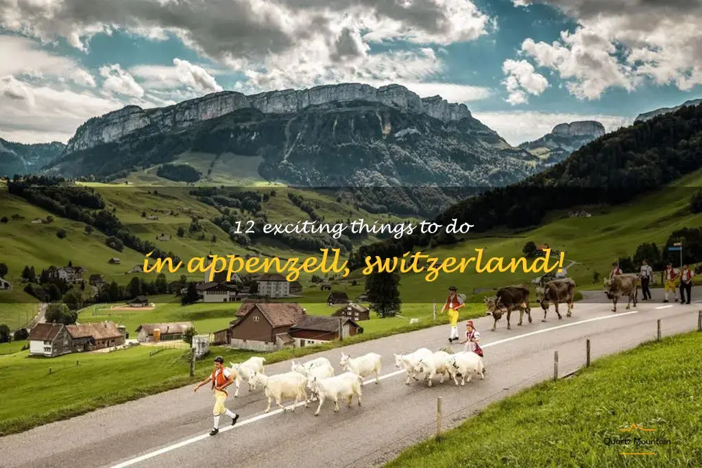 things to do in appenzell