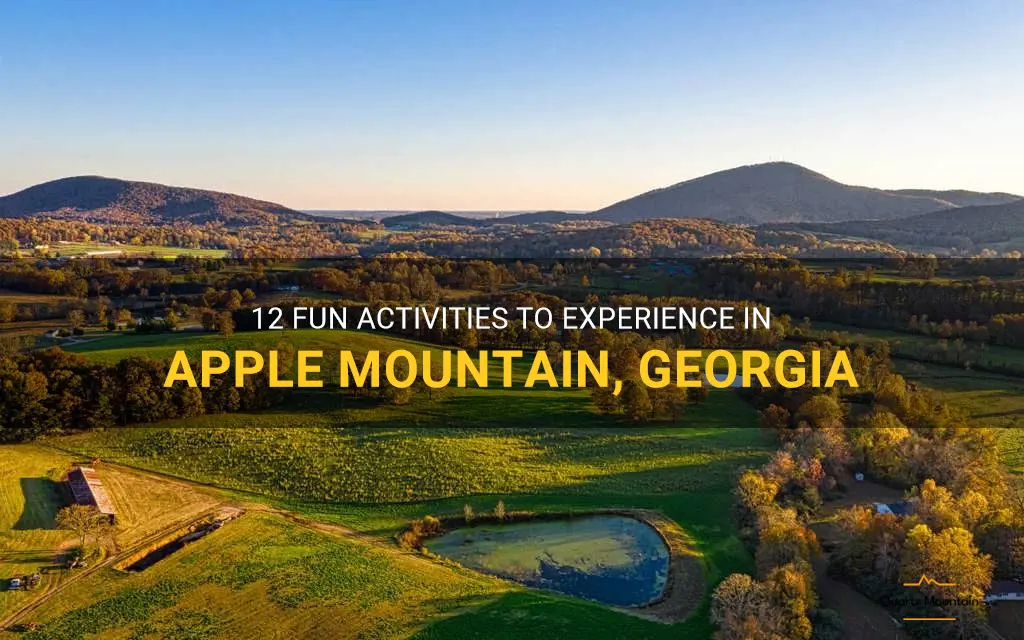 things to do in apple mountain georgia