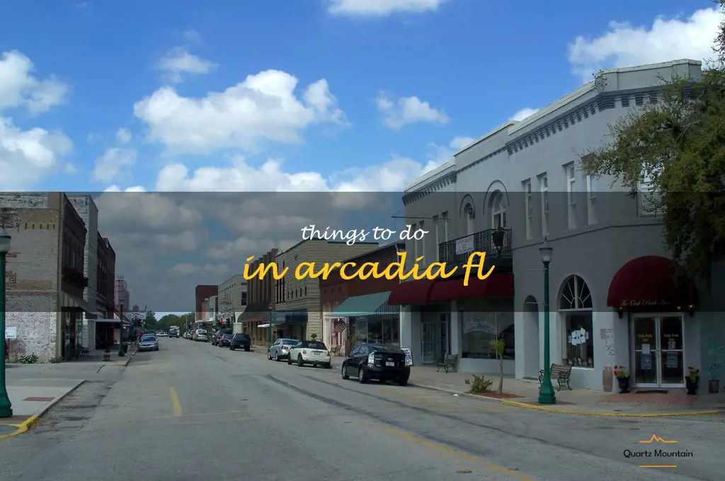 things to do in arcadia fl