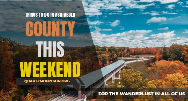 12 Exciting Activities to Enjoy in Ashtabula County This Weekend!