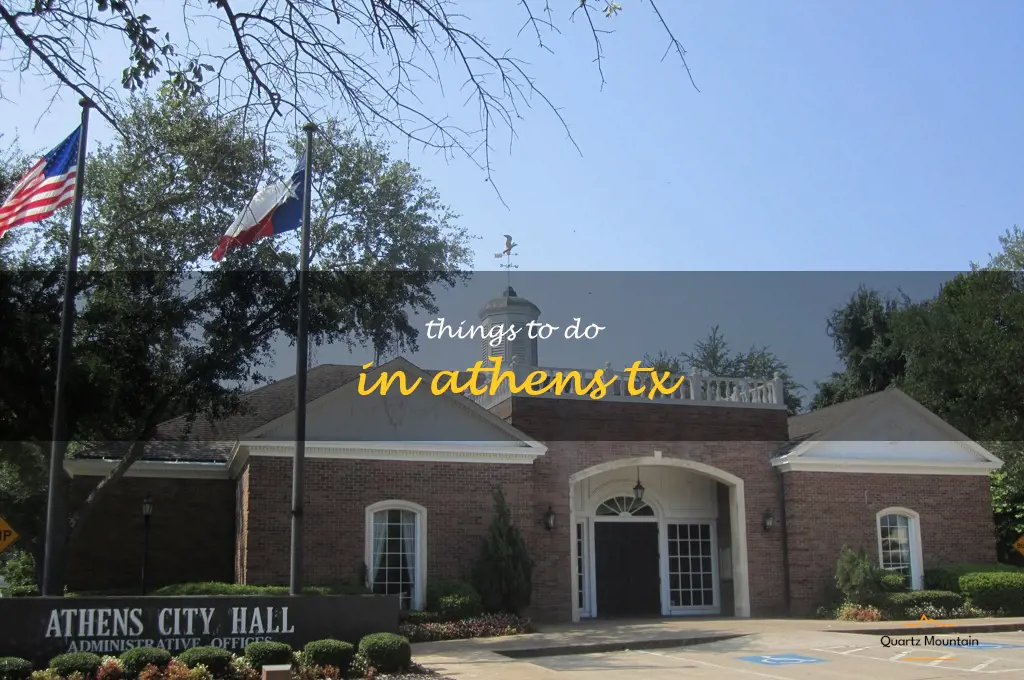 things to do in athens tx