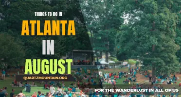 10 Great Things to Do in Atlanta in August