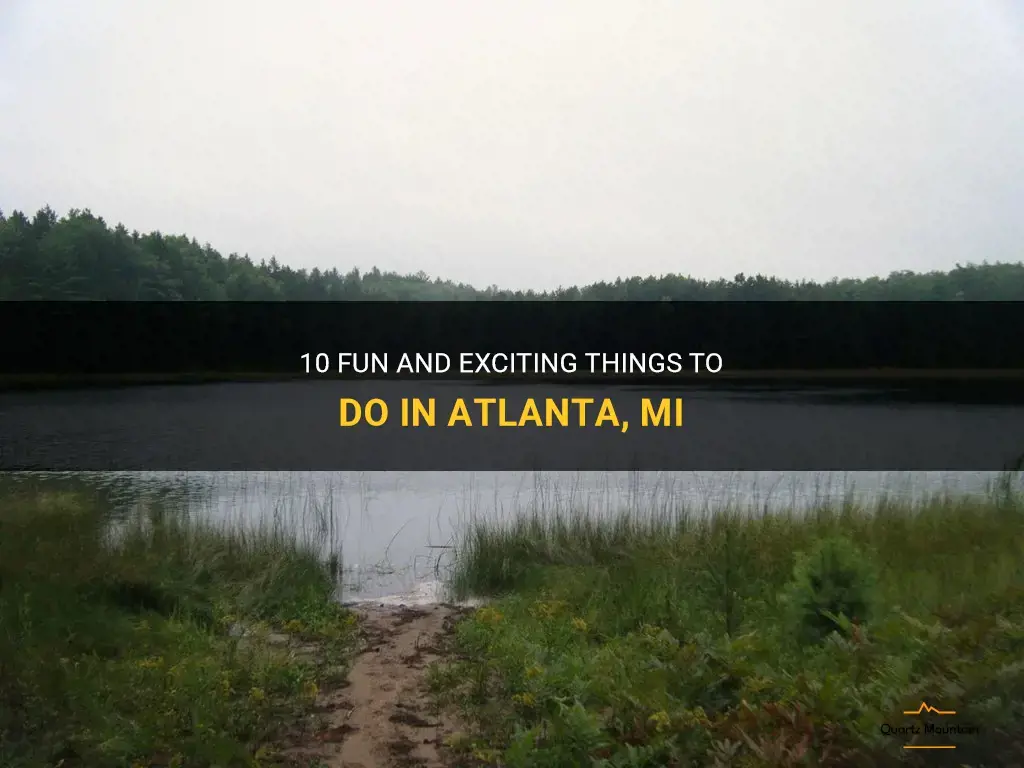 things to do in atlanta mi