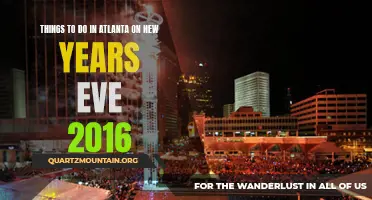 12 Must-Do Activities for New Year's Eve 2016 in Atlanta