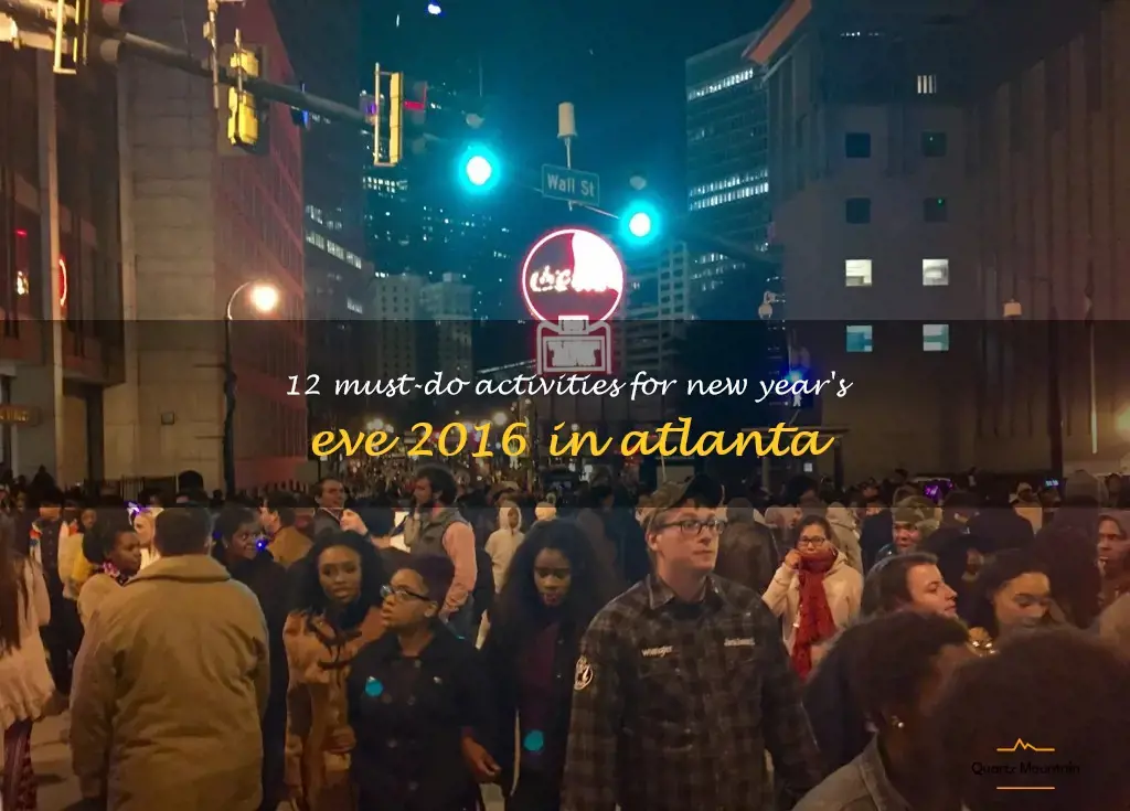 things to do in atlanta on new years eve 2016