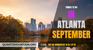 Top Events and Activities to Experience in Atlanta this September