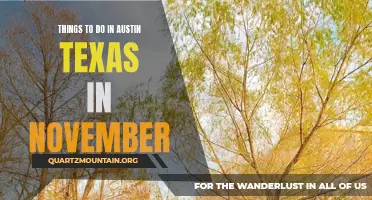 12 Festive Activities in Austin, Texas for November