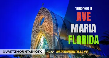13 Fun Activities in Ave Maria, Florida