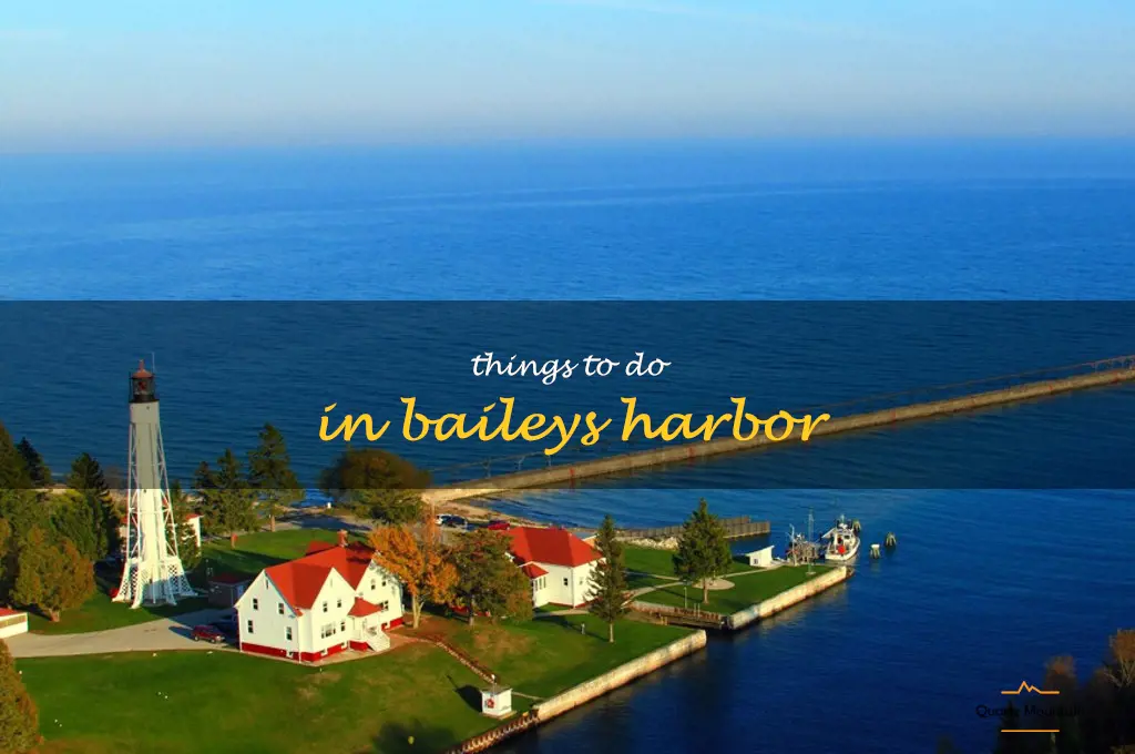 things to do in baileys harbor