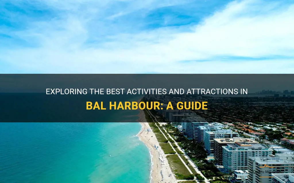 things to do in bal harbour