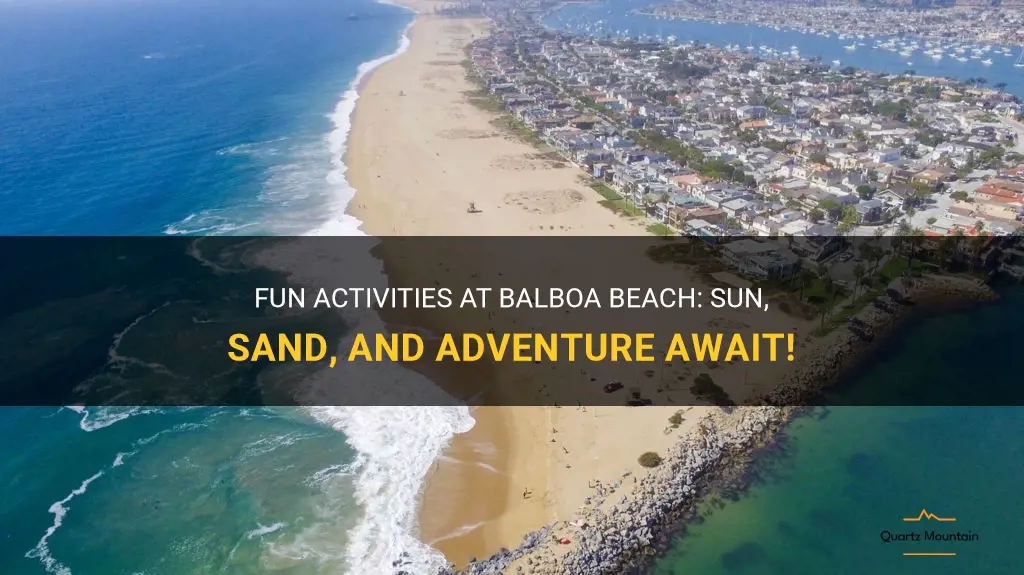 things to do in balboa beach