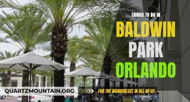 Baldwin Park Orlando: Exciting Activities in a Charming Neighborhood