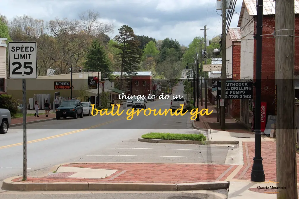 things to do in ball ground ga