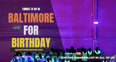 10 Fun and Unique Things to Do in Baltimore for a Birthday Celebration