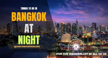 Nightlife in Bangkok: A Guide to Things to Do After Dark