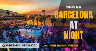 Barcelona after dark: Exploring the nightlife in Spain's bustling city