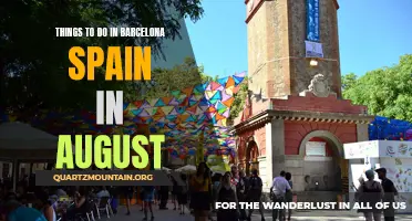 Summer Fun: 10 Exciting Activities in Barcelona, Spain, in August