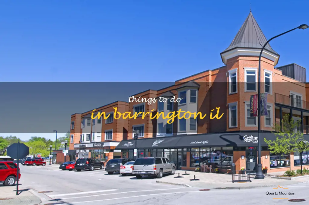 things to do in barrington il