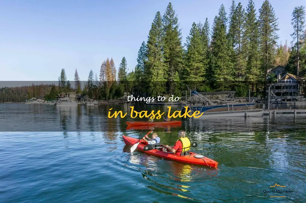 things to do in bass lake