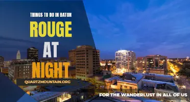 10 Exciting Activities to Experience in Baton Rouge at Night
