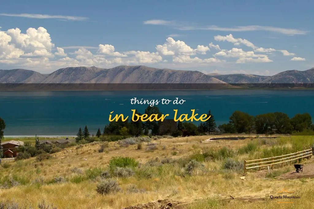things to do in bear lake