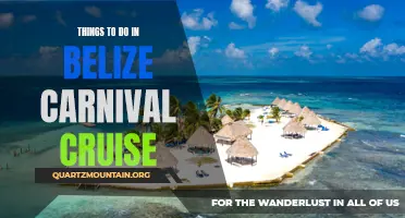 The Ultimate Guide to Experiencing Belize on a Carnival Cruise: Must-Try Activities and Excursions