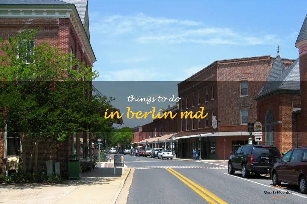 things to do in berlin md