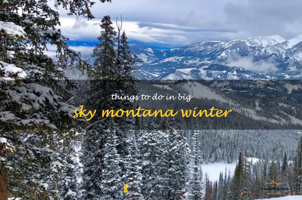 things to do in big sky montana winter