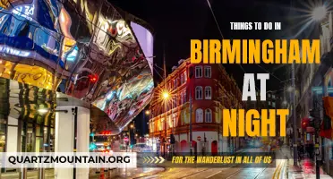 12 Fun Things to Do in Birmingham at Night
