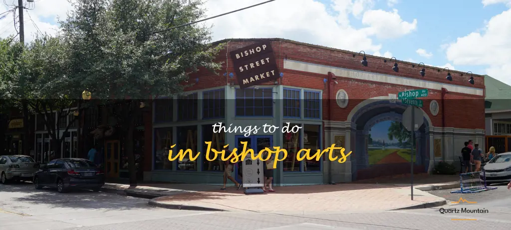 things to do in bishop arts
