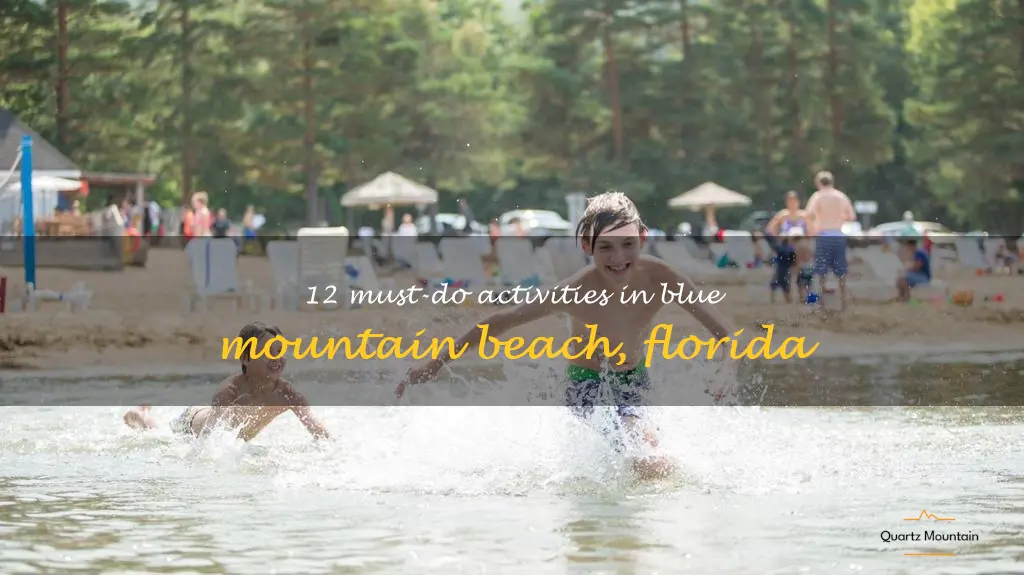 things to do in blue mountain beach florida